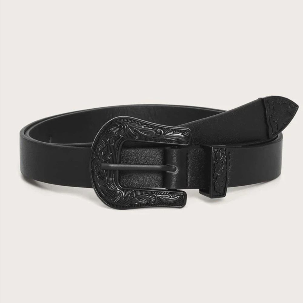 Black women’s western belt